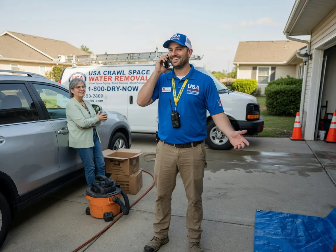Crawl Space Water Removal Josephine, TX FAQs
